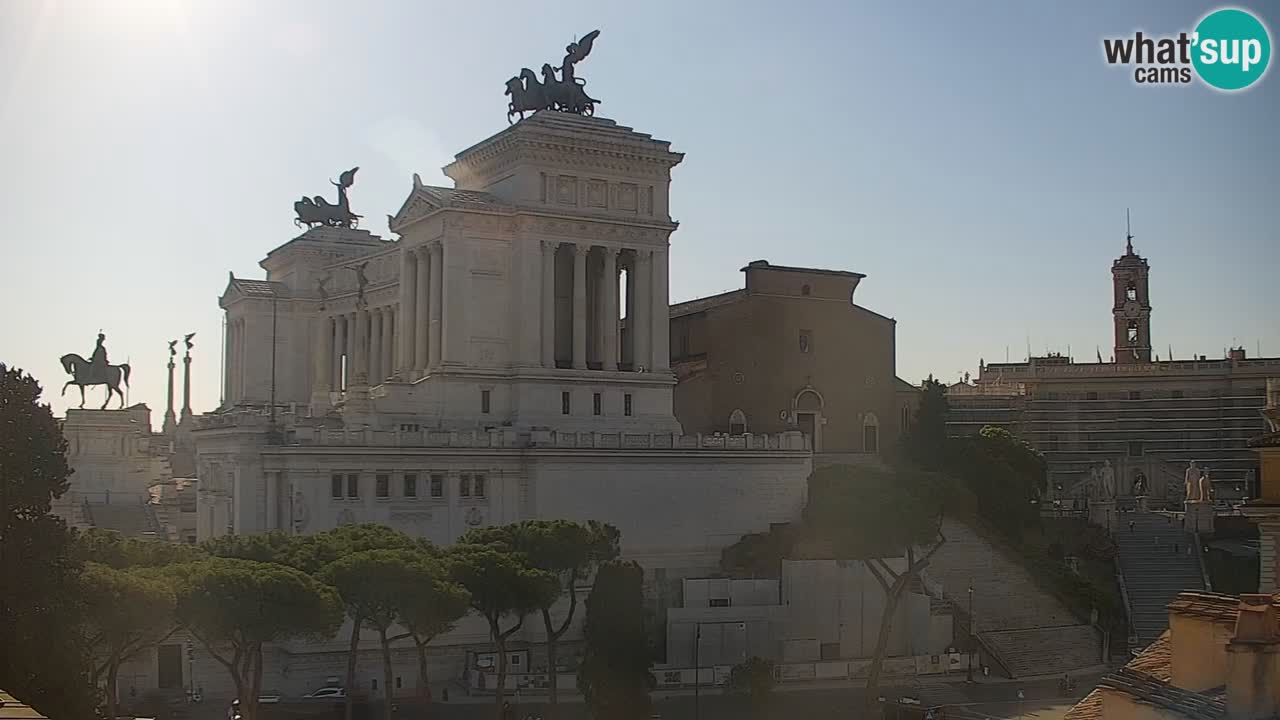 Roma Camera en vivo – Vittoriano webcam – Altare della Patria