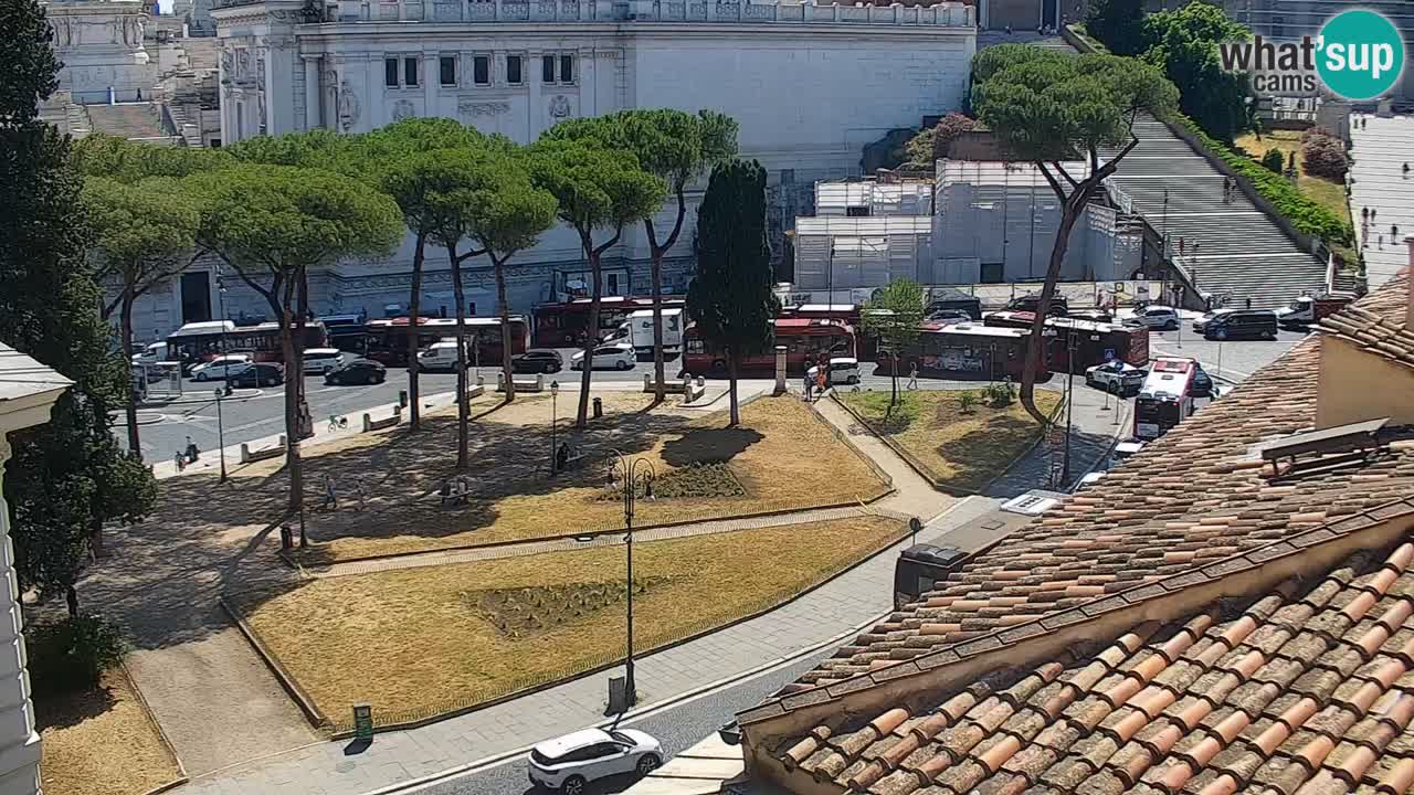 Rome Livecam – Vittoriano webcam – Altare della Patria