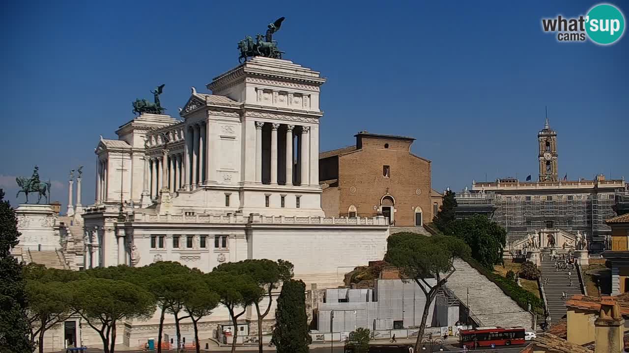 Roma Livecam – Vittoriano webcam – Altare della Patria
