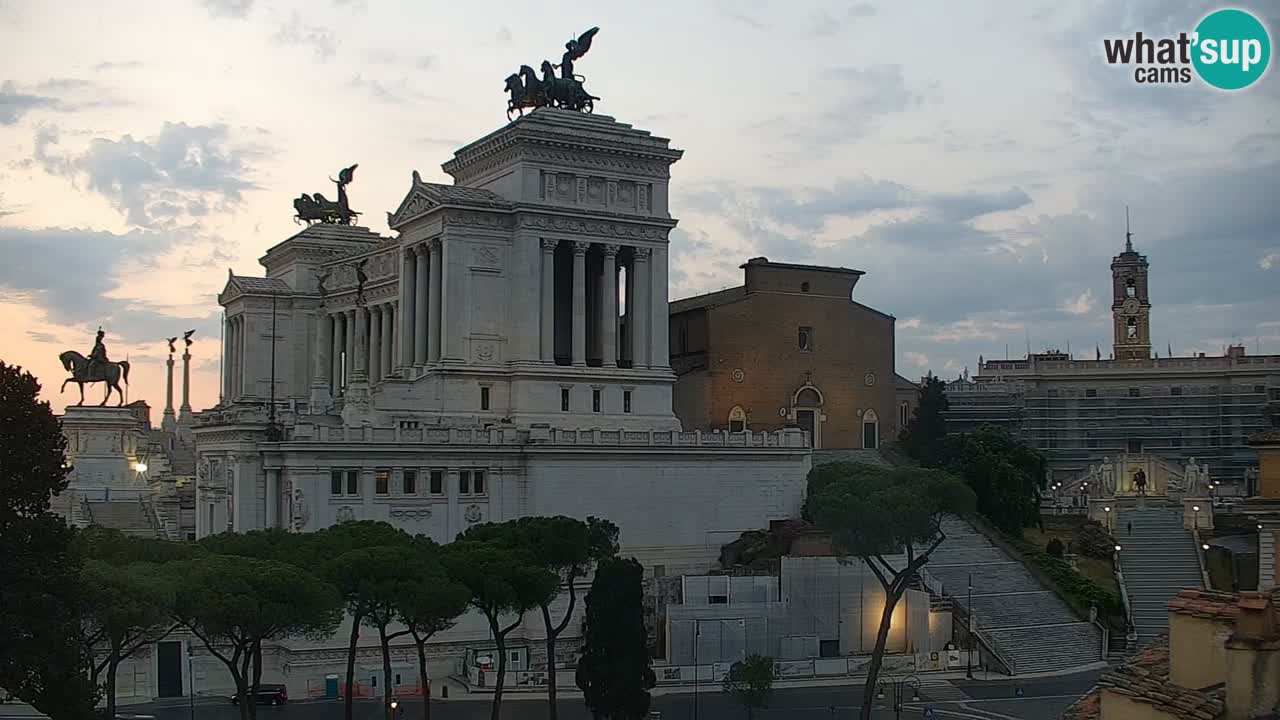 Rome Livecam – Vittoriano webcam – Altare della Patria
