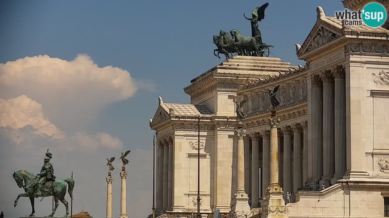 Rim Spletna kamera – Vittoriano – Oltar domovine