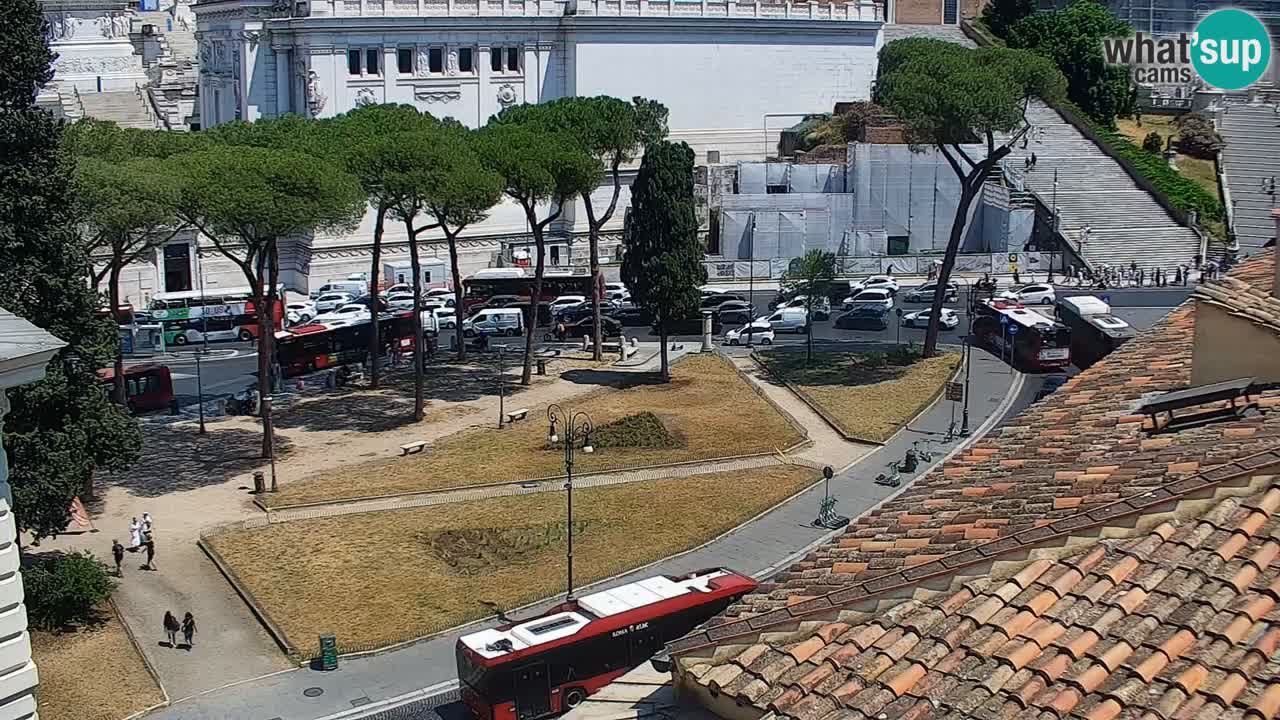 Rim Spletna kamera – Vittoriano – Oltar domovine