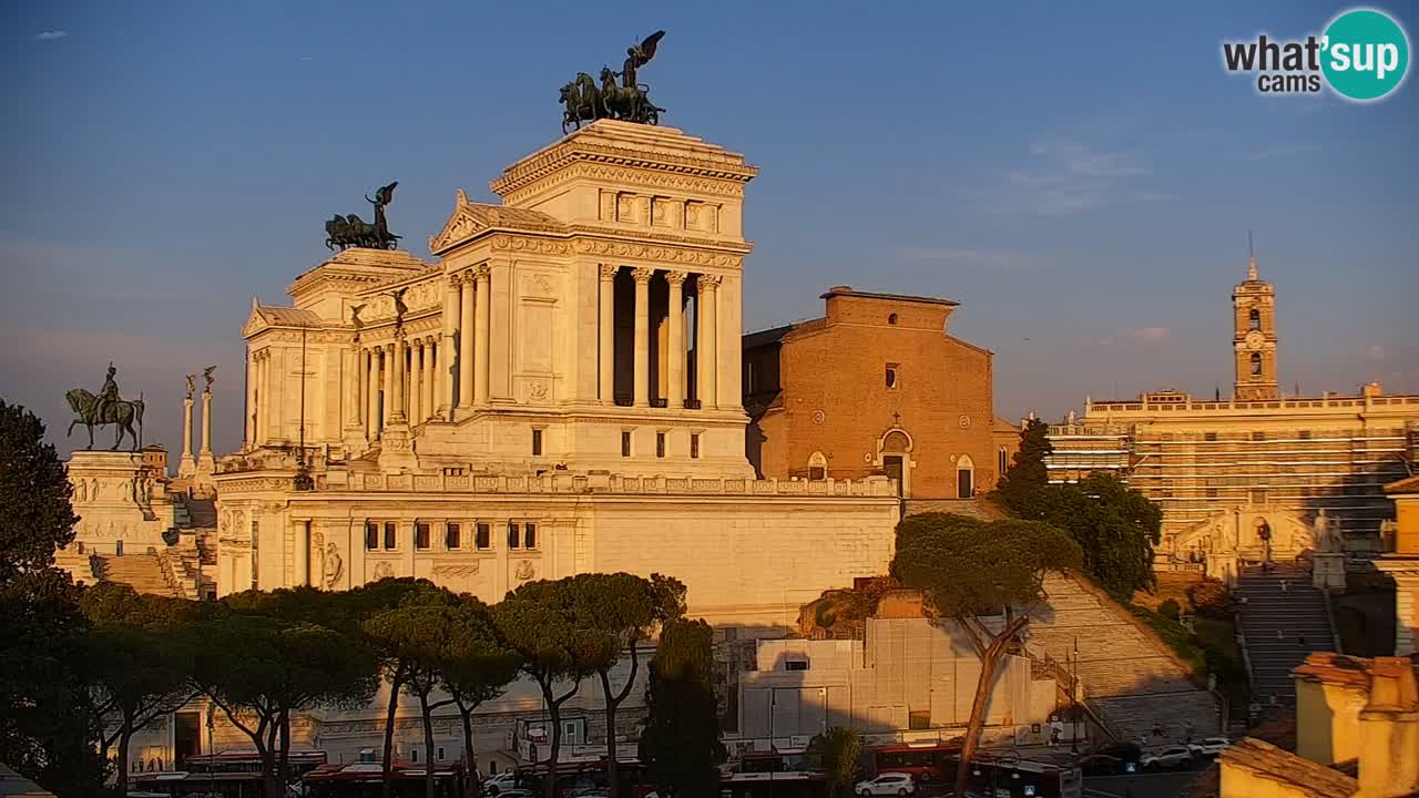 Roma Camera en vivo – Vittoriano webcam – Altare della Patria