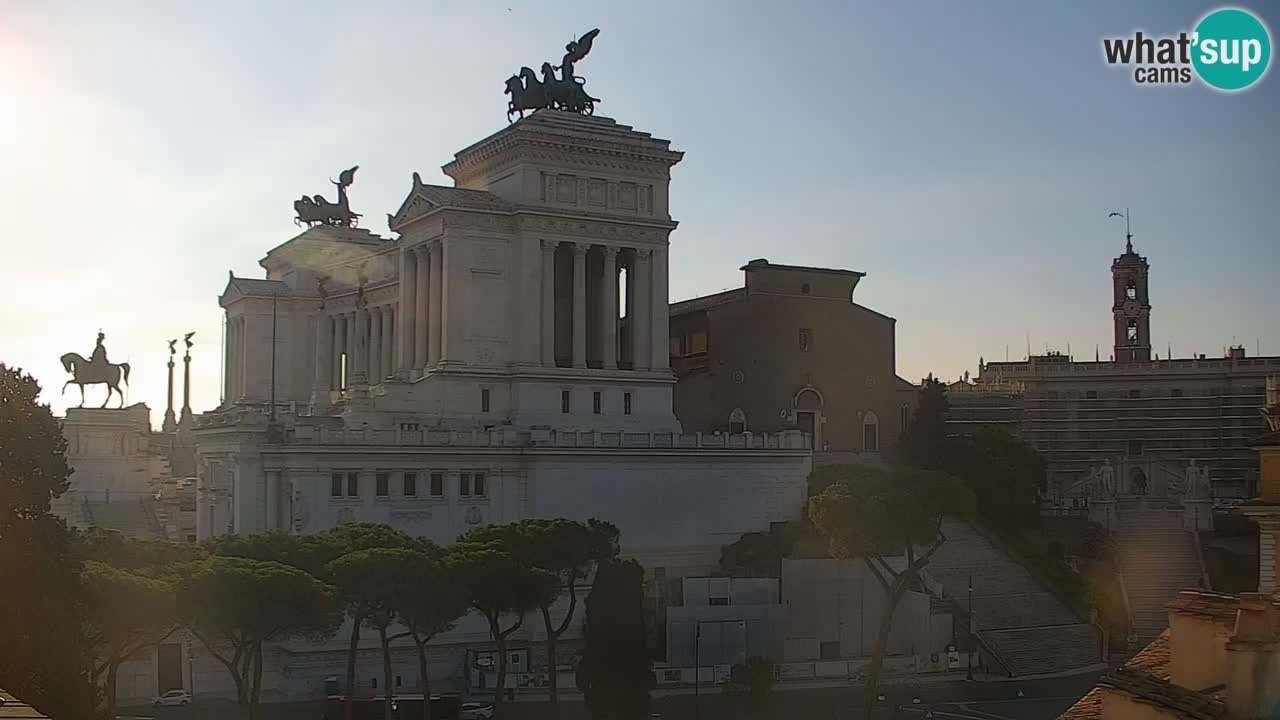 Rome Livecam – Vittoriano webcam – Altare della Patria