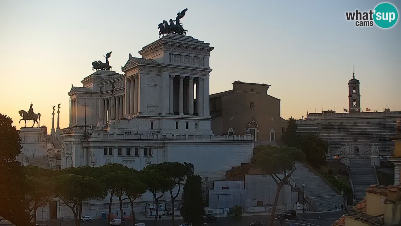 Rome Livecam – Vittoriano webcam – Altare della Patria