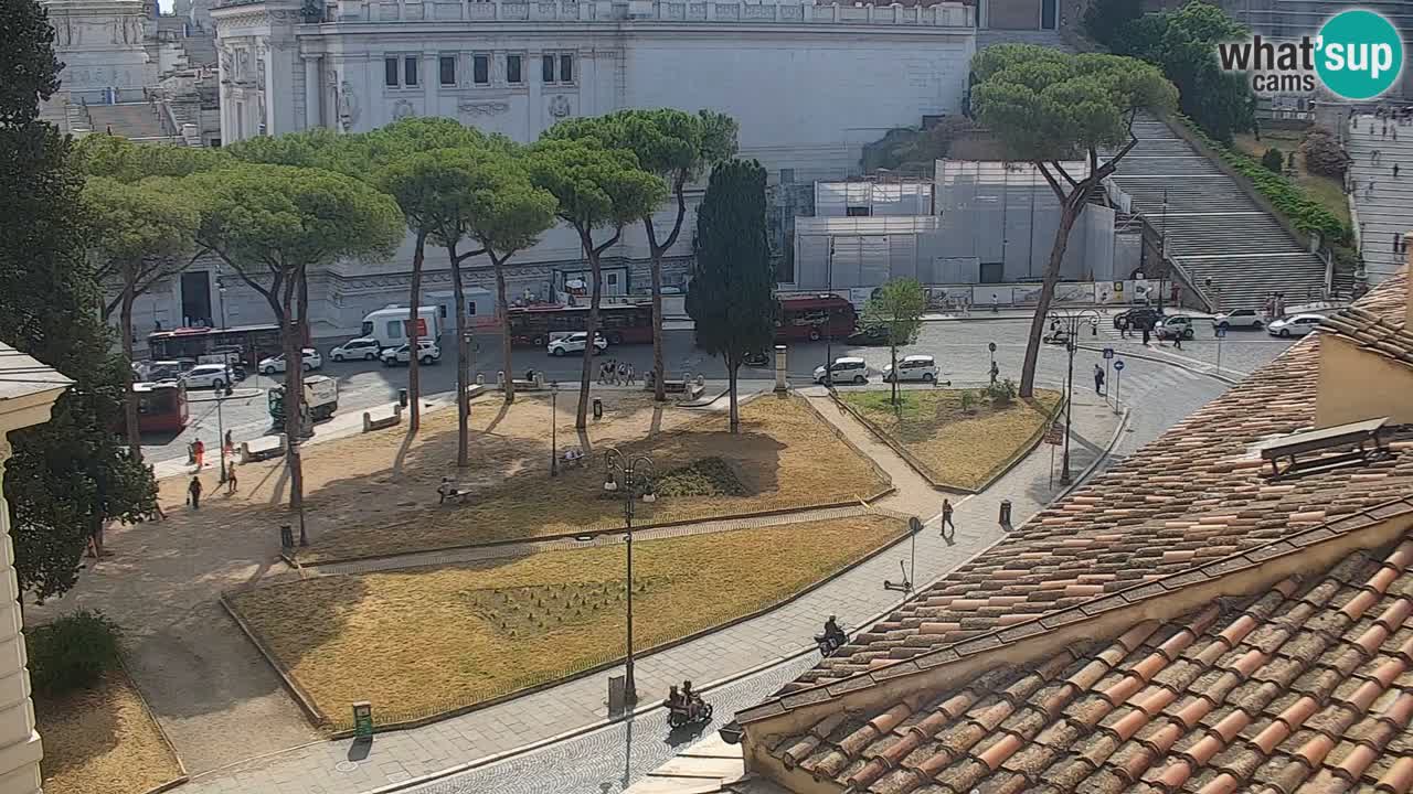 Rome Livecam – Vittoriano webcam – Altare della Patria