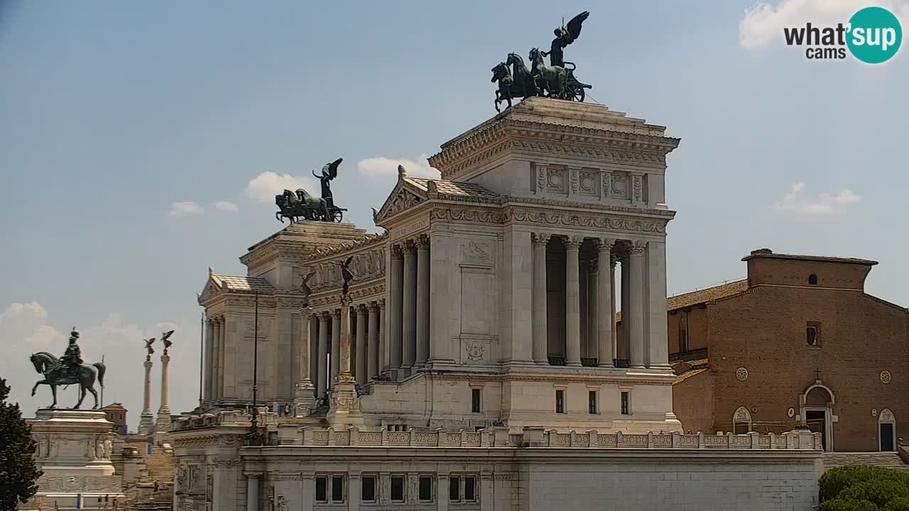 Rome Livecam – Vittoriano webcam – Altare della Patria