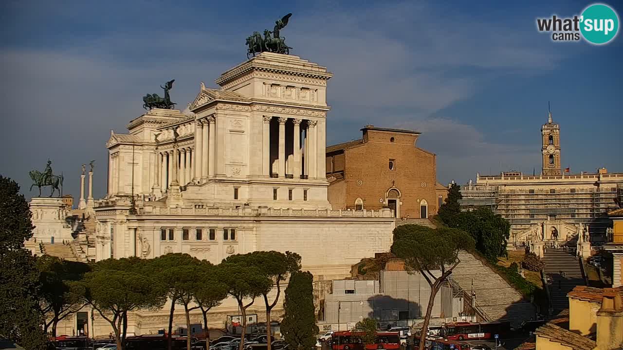 Rome Livecam – Vittoriano webcam – Autel de La Patrie
