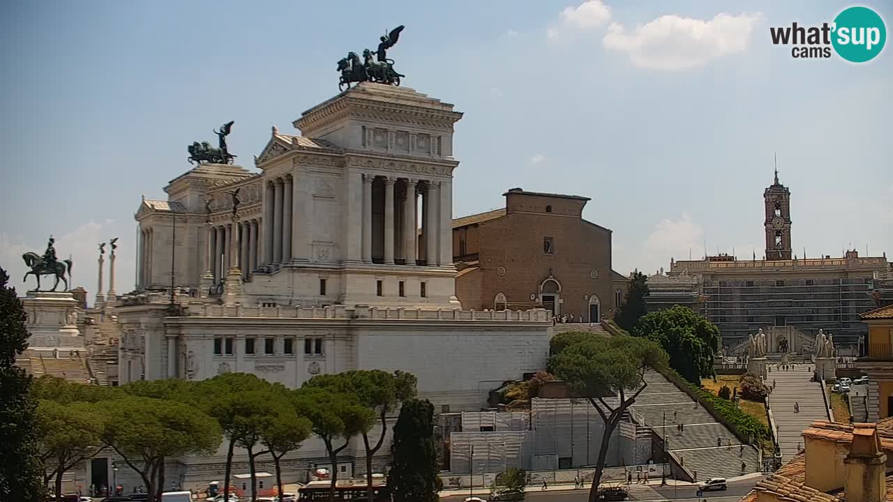 Rom Webcam – Vittoriano – Altar des Vaterlands