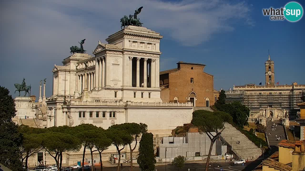 Rome Livecam – Vittoriano webcam – Altare della Patria