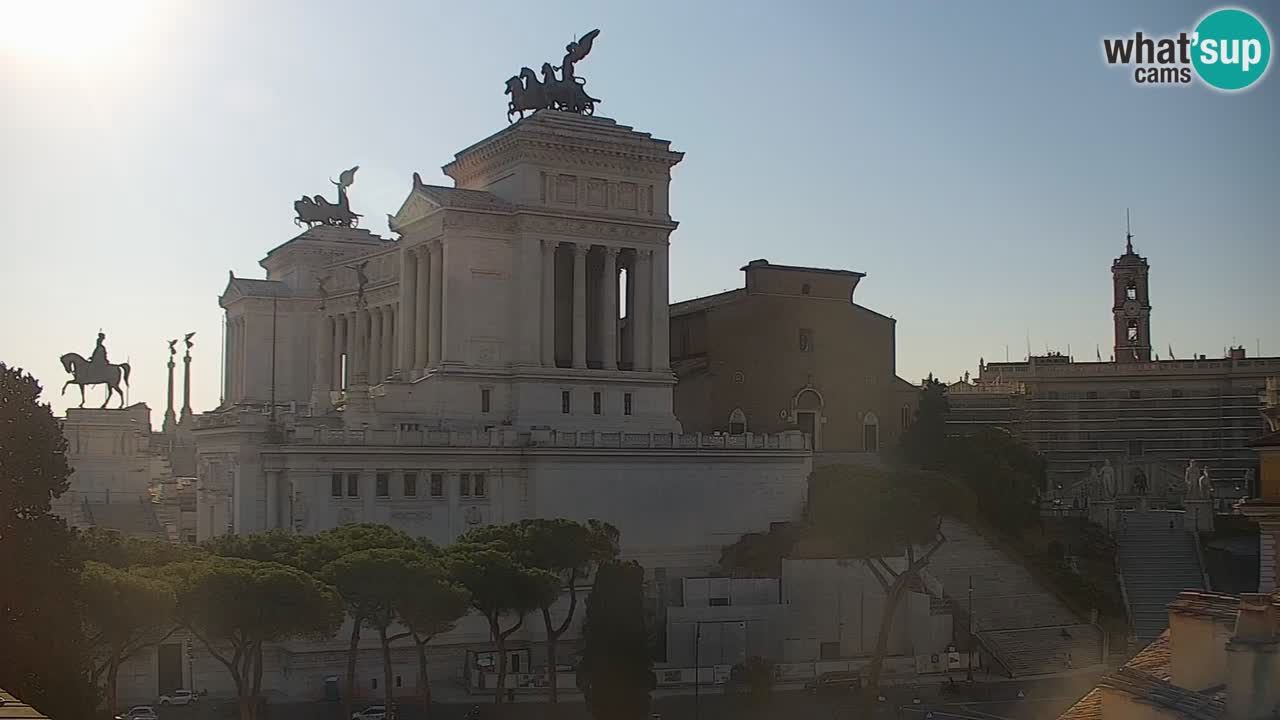 Rome Livecam – Vittoriano webcam – Altare della Patria