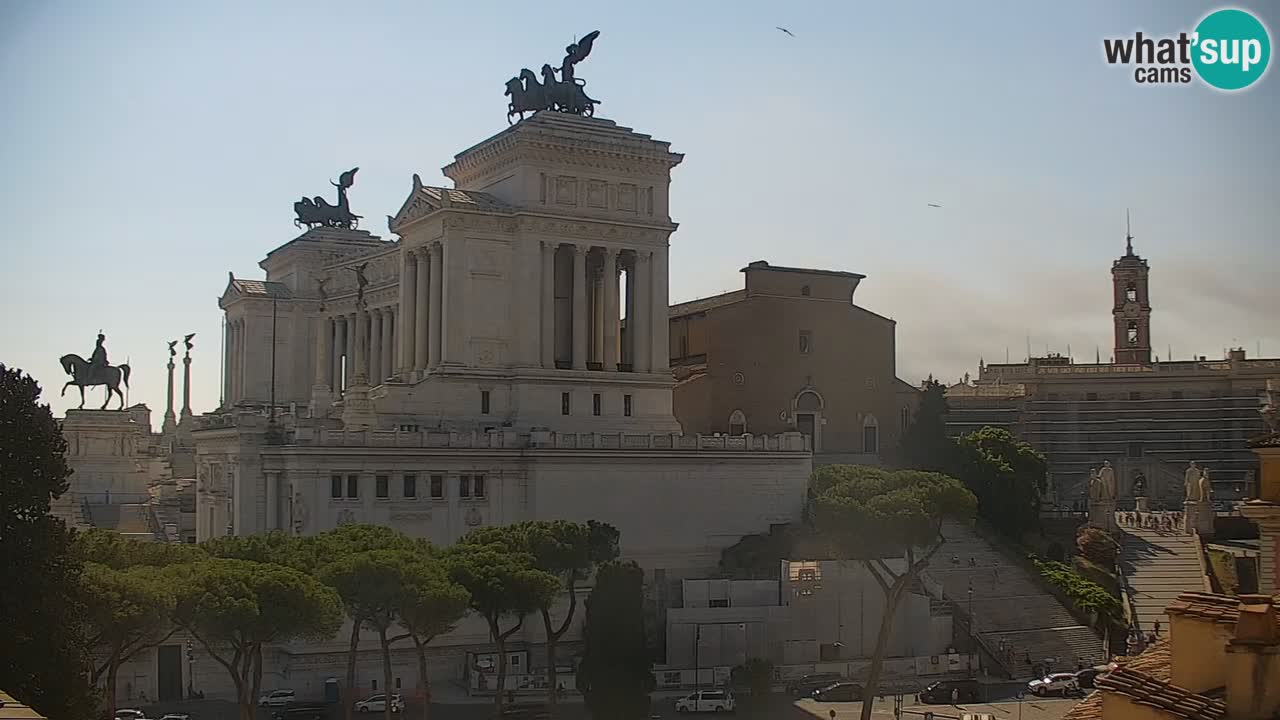 Rome Livecam – Vittoriano webcam – Altare della Patria