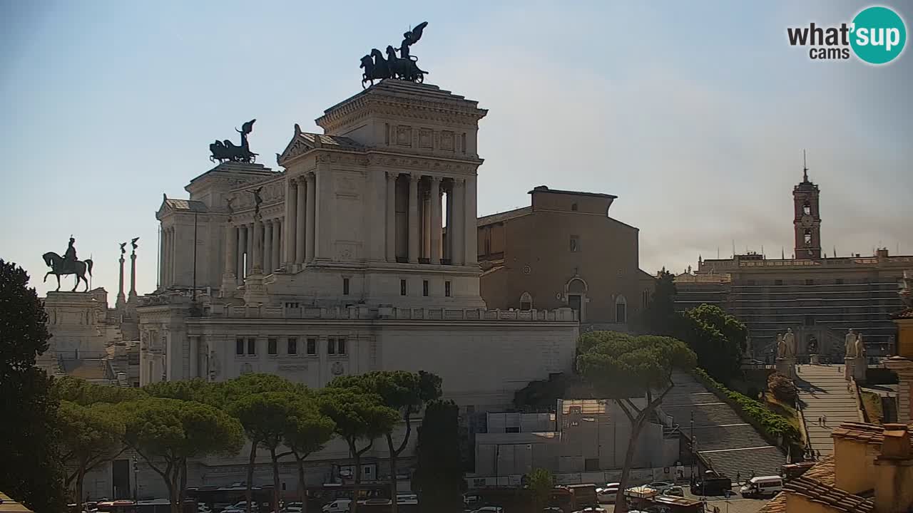 Rome Livecam – Vittoriano webcam – Altare della Patria