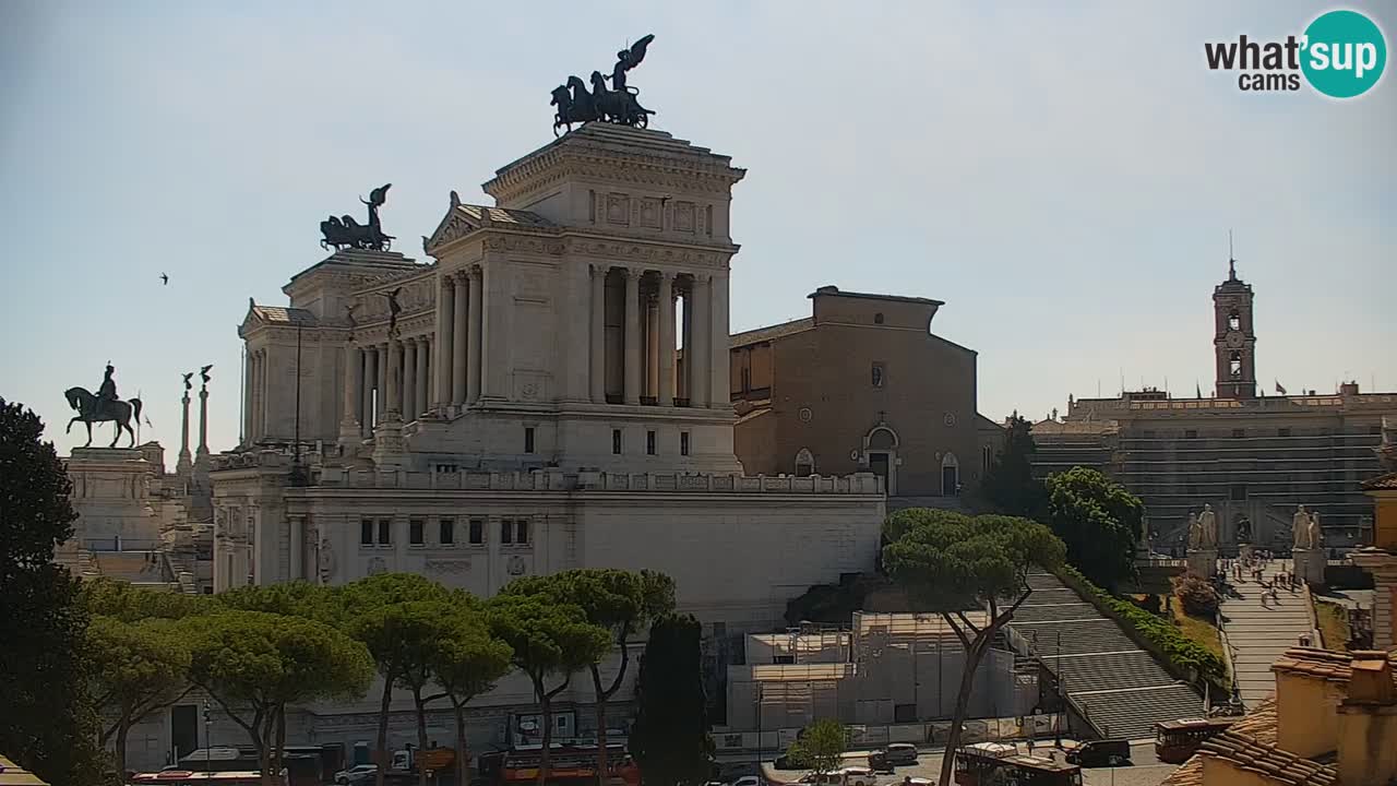 Roma Livecam – Vittoriano webcam – Altare della Patria