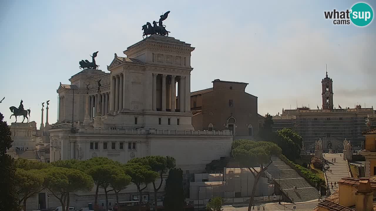 Rome Livecam – Vittoriano webcam – Autel de La Patrie