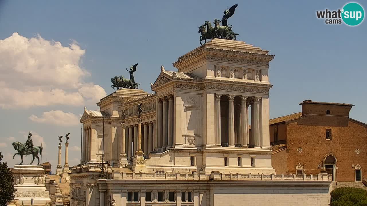 Rome Livecam – Vittoriano webcam – Autel de La Patrie