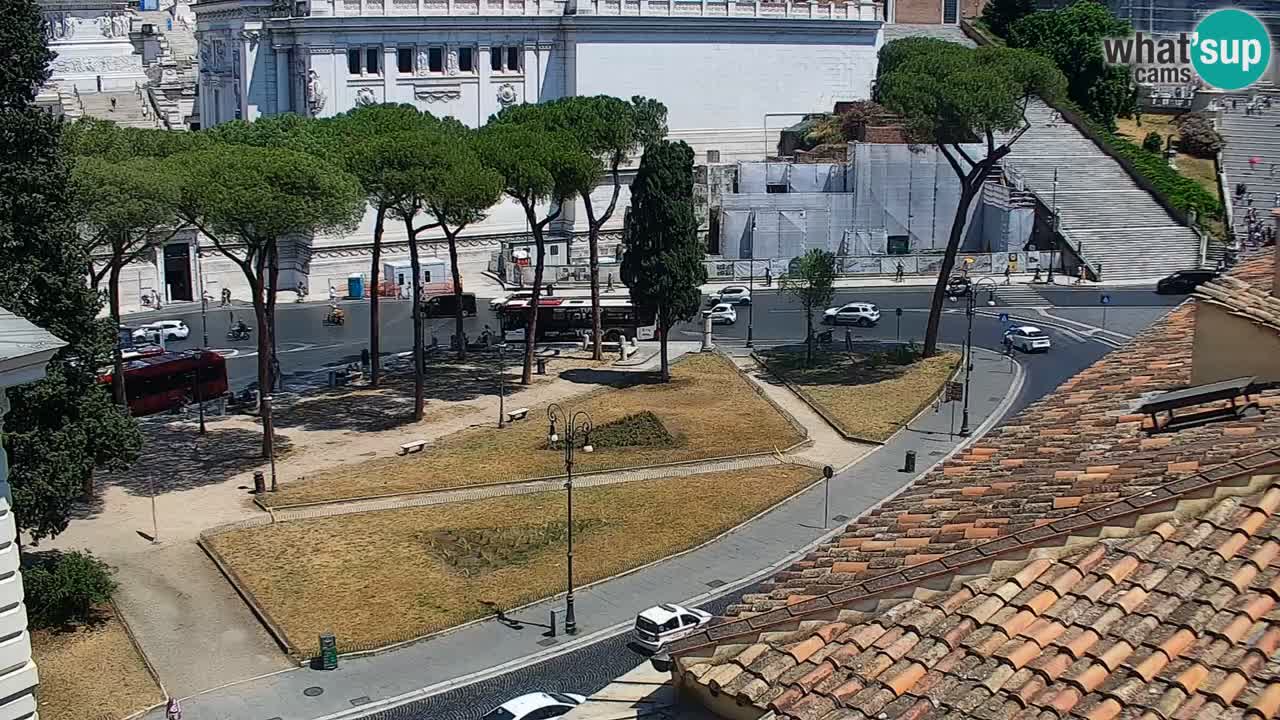 Rome Livecam – Vittoriano webcam – Autel de La Patrie