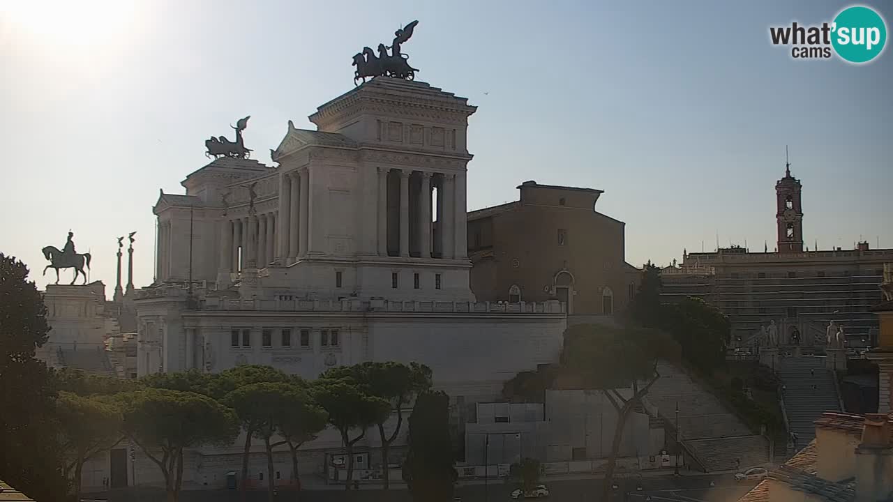 Rome Livecam – Vittoriano webcam – Altare della Patria