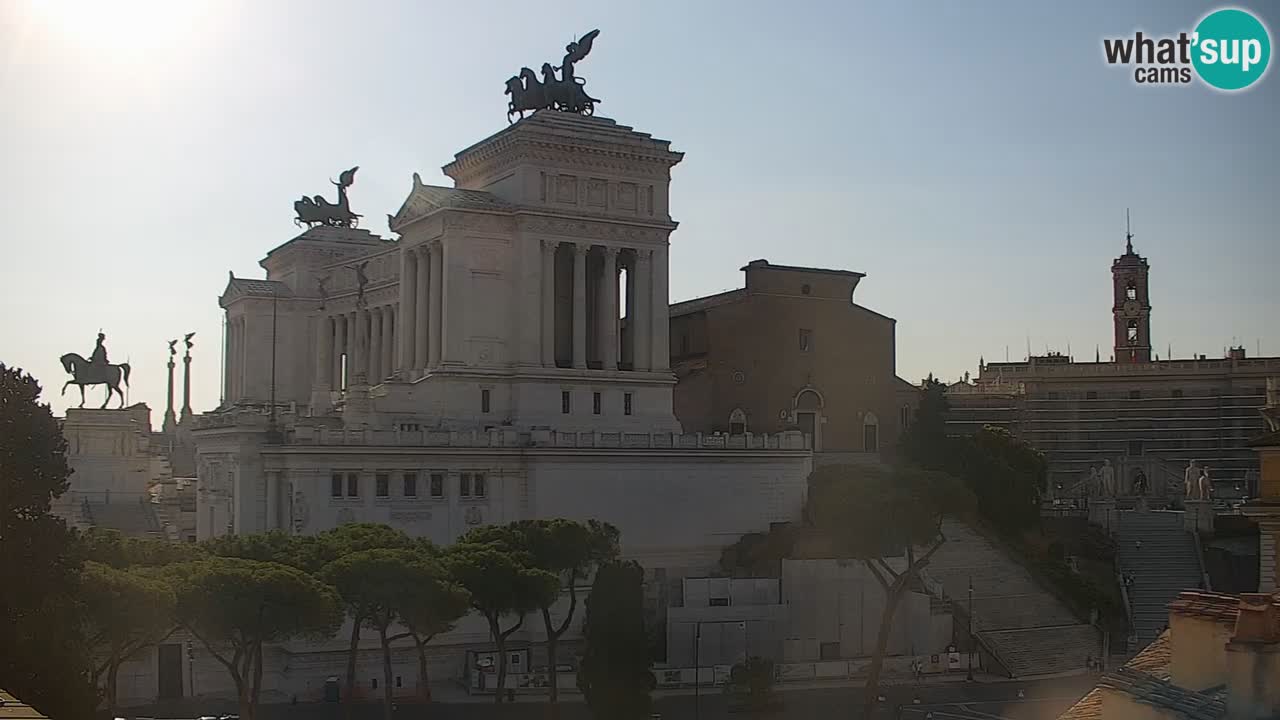 Roma Camera en vivo – Vittoriano webcam – Altare della Patria