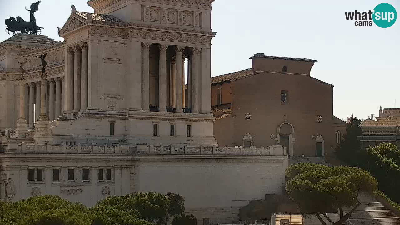 Rome Livecam – Vittoriano webcam – Altare della Patria