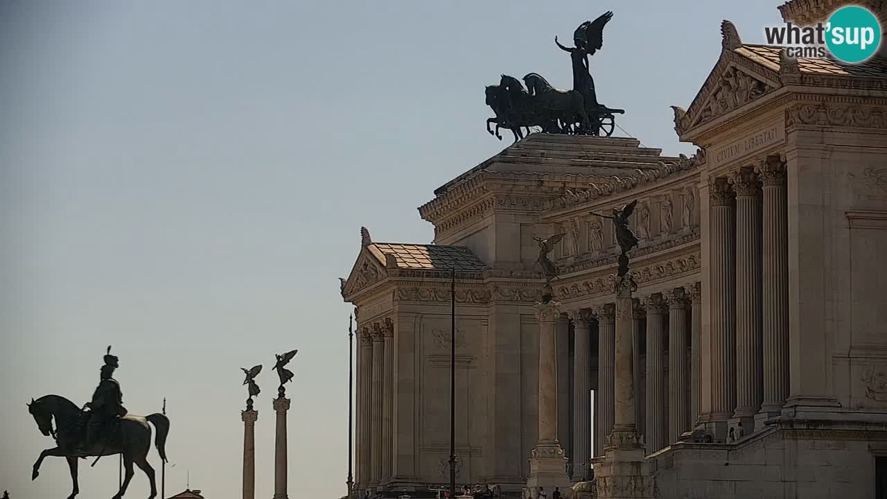 Rim Spletna kamera – Vittoriano – Oltar domovine