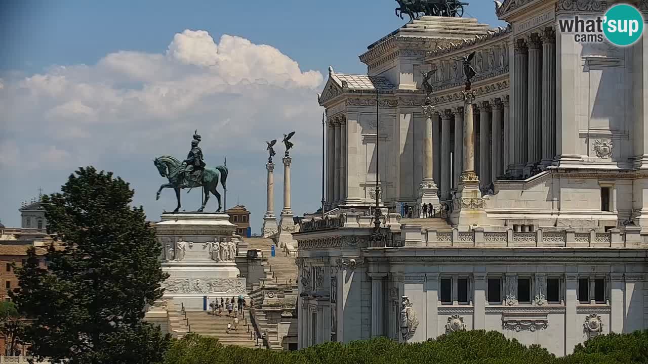 Roma Camera en vivo – Vittoriano webcam – Altare della Patria