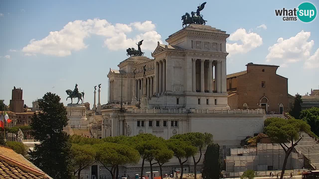 Rome Livecam – Vittoriano webcam – Autel de La Patrie