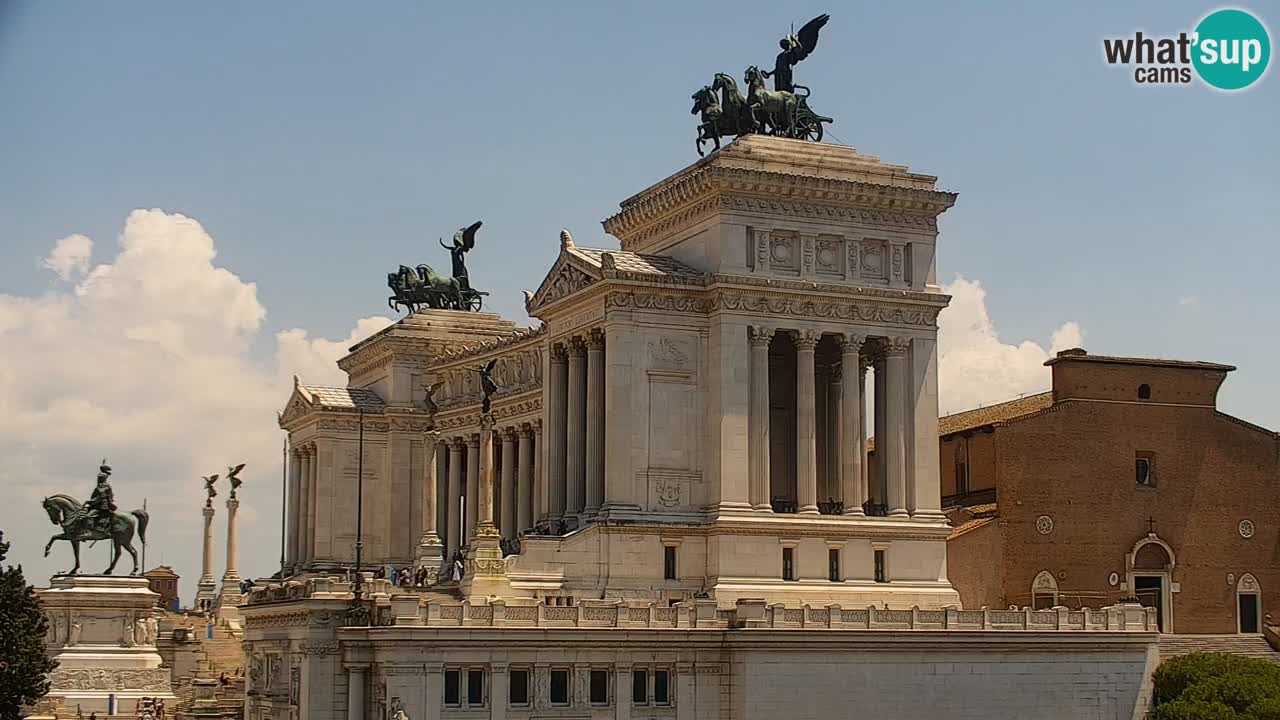Rome Livecam – Vittoriano webcam – Autel de La Patrie