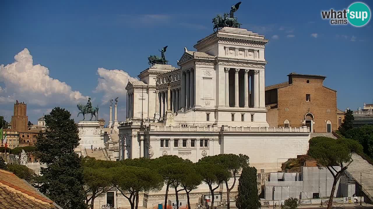 Roma Camera en vivo – Vittoriano webcam – Altare della Patria