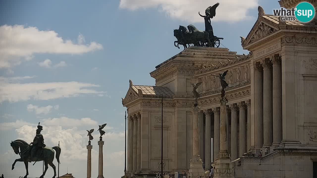 Rim Spletna kamera – Vittoriano – Oltar domovine