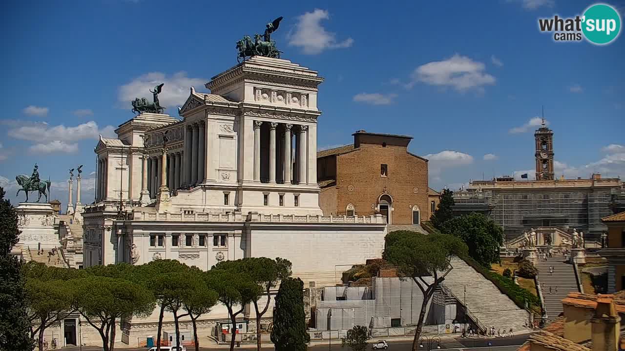 Roma Camera en vivo – Vittoriano webcam – Altare della Patria