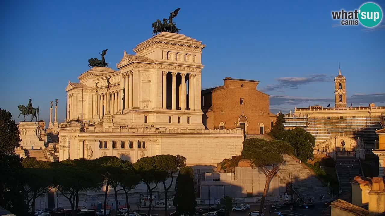 Rome Livecam – Vittoriano webcam – Altare della Patria