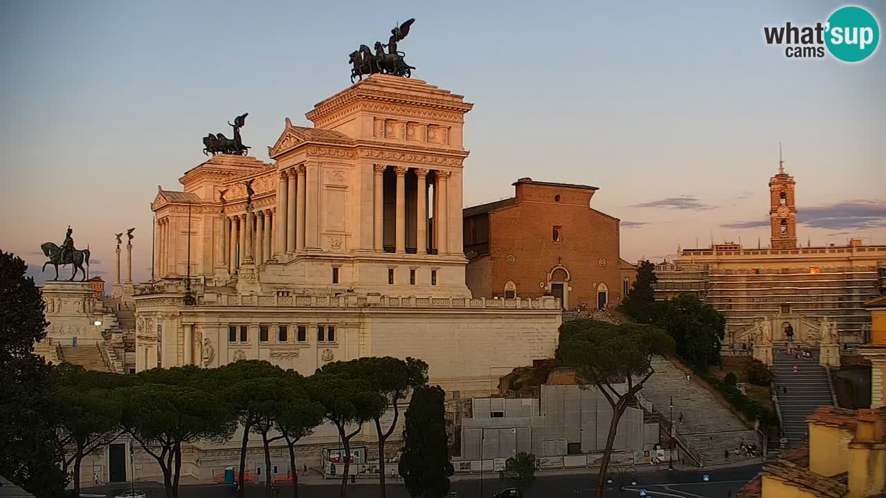 Rome Livecam – Vittoriano webcam – Autel de La Patrie