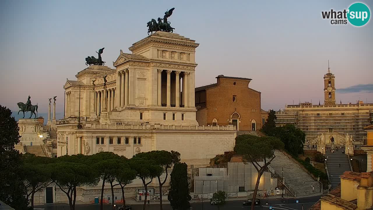 Rome Livecam – Vittoriano webcam – Altare della Patria