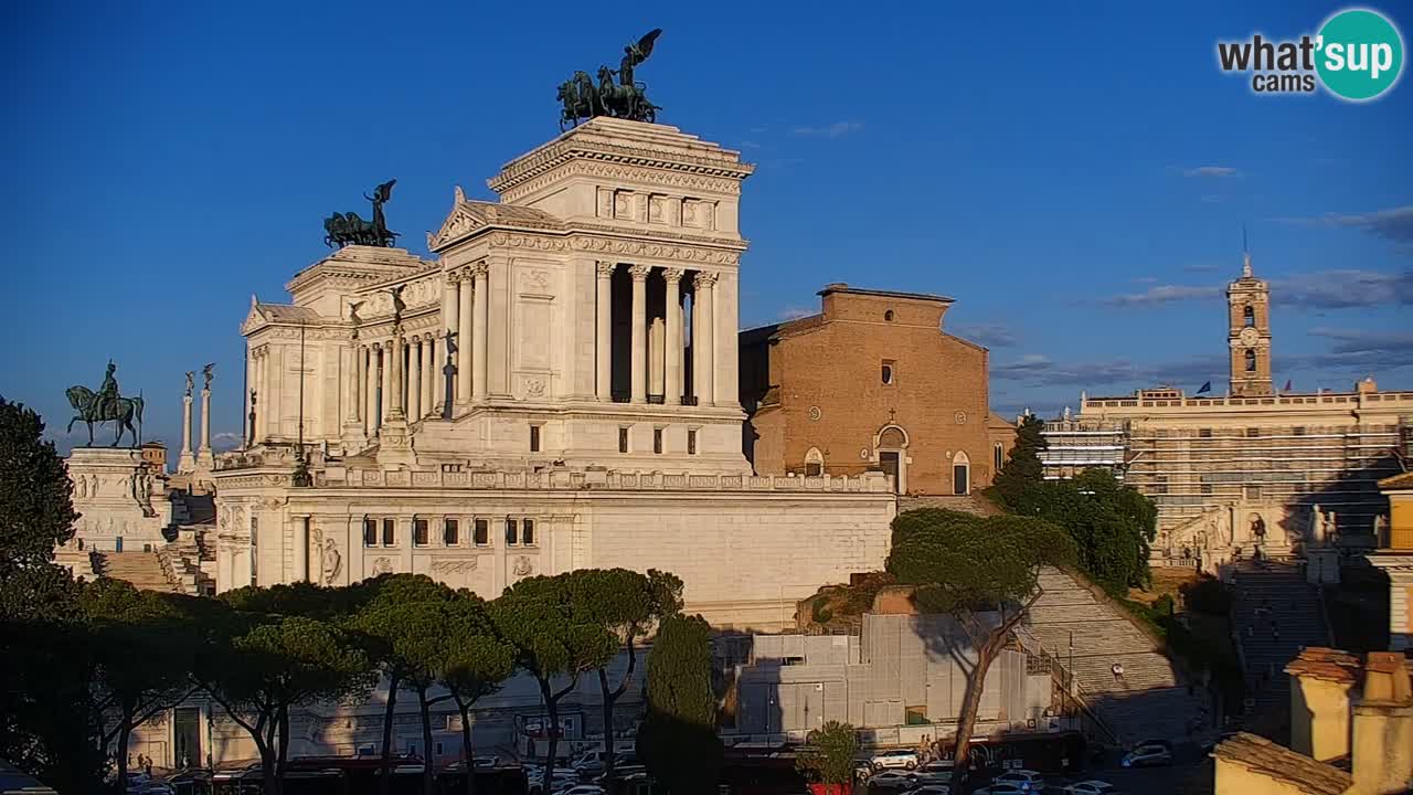 Rome Livecam – Vittoriano webcam – Autel de La Patrie