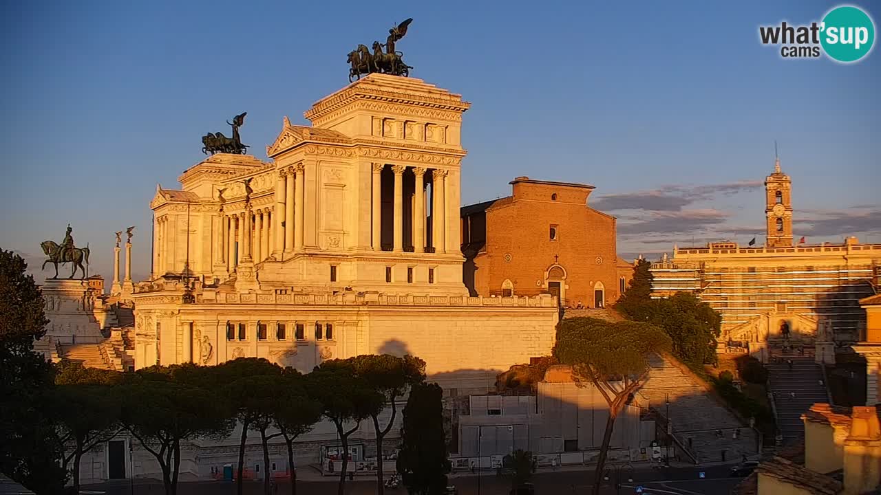 Roma Camera en vivo – Vittoriano webcam – Altare della Patria