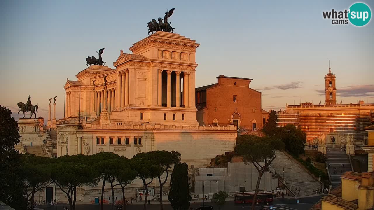 Rome Livecam – Vittoriano webcam – Altare della Patria