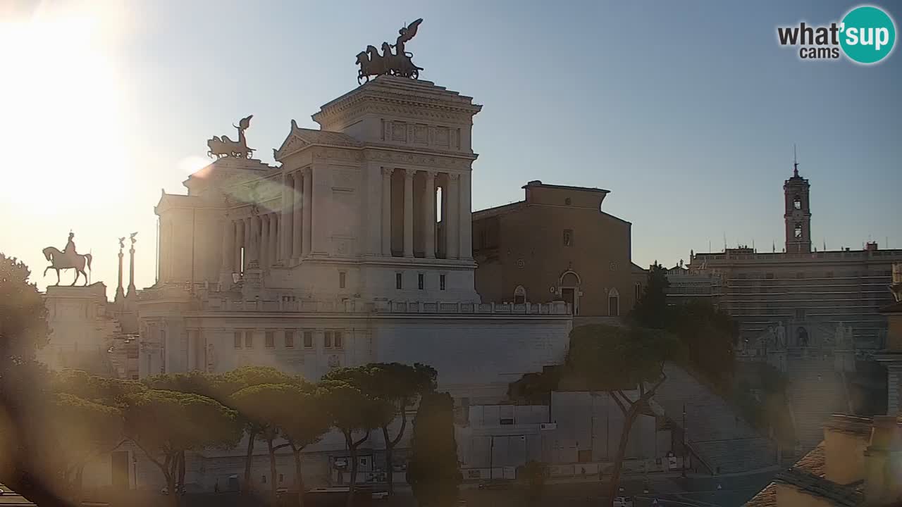 Roma Camera en vivo – Vittoriano webcam – Altare della Patria