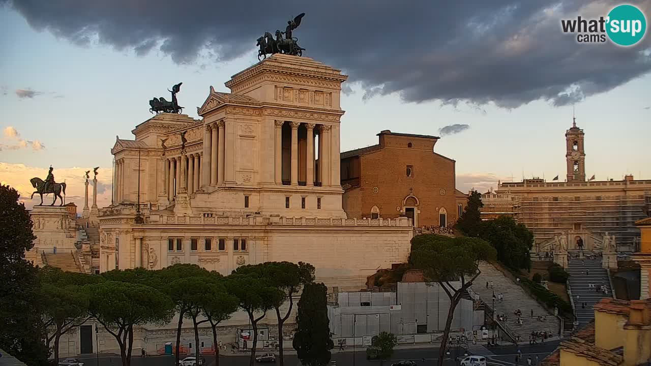 Rome Livecam – Vittoriano webcam – Autel de La Patrie