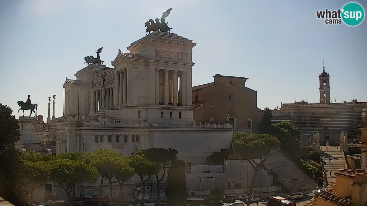 Rome Livecam – Vittoriano webcam – Autel de La Patrie