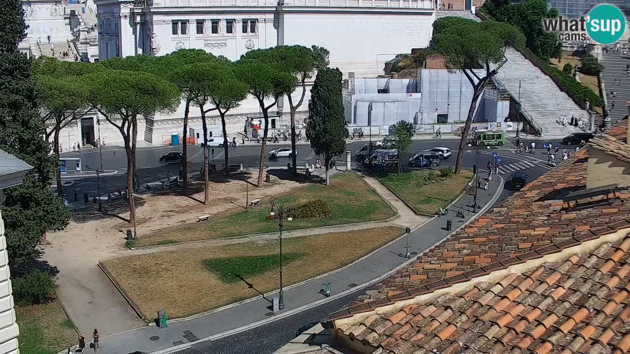 Rome Livecam – Vittoriano webcam – Altare della Patria