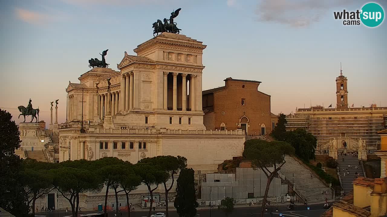 Rome Livecam – Vittoriano webcam – Altare della Patria