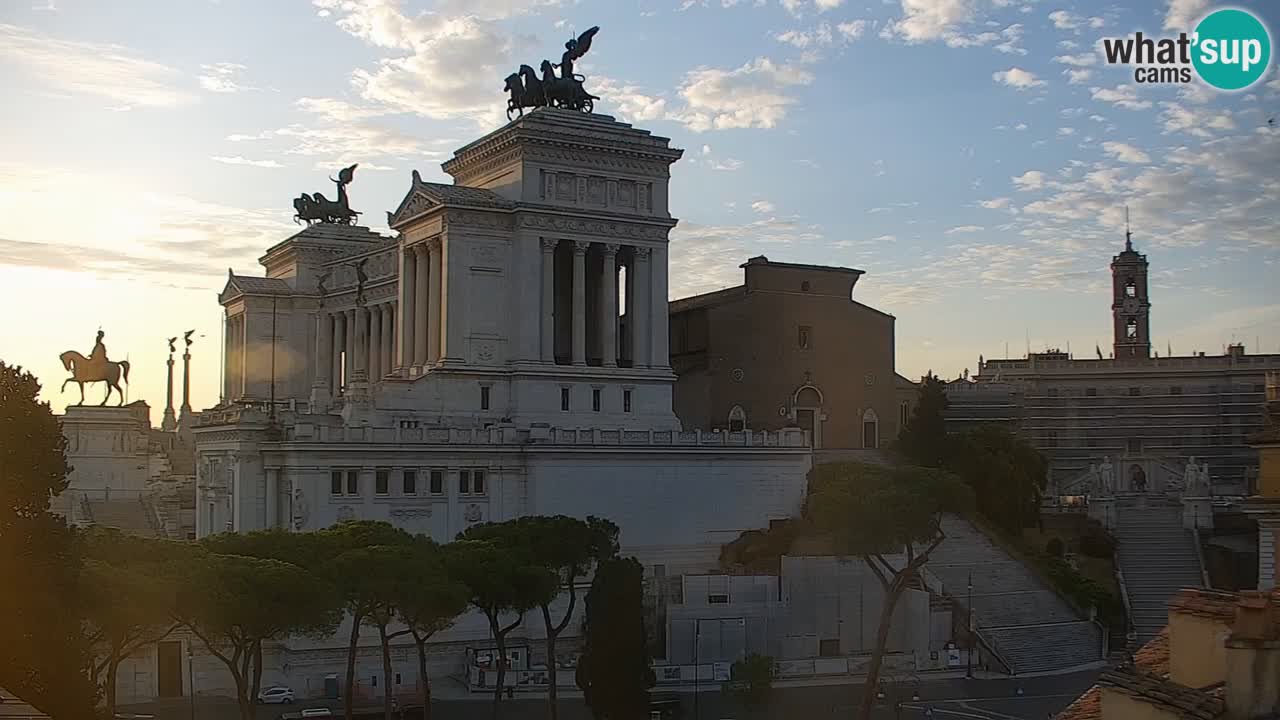 Rome Livecam – Vittoriano webcam – Autel de La Patrie