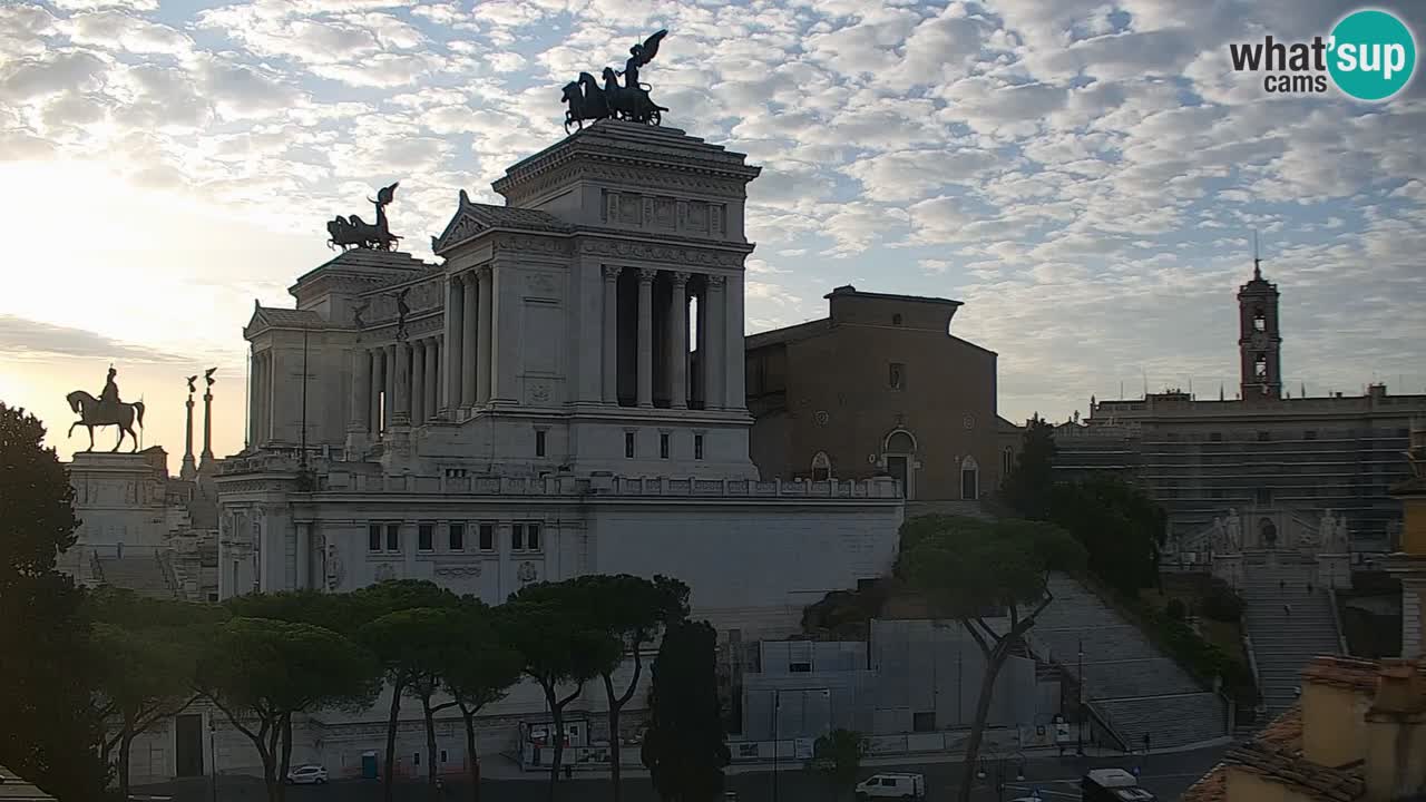 Rome Livecam – Vittoriano webcam – Autel de La Patrie