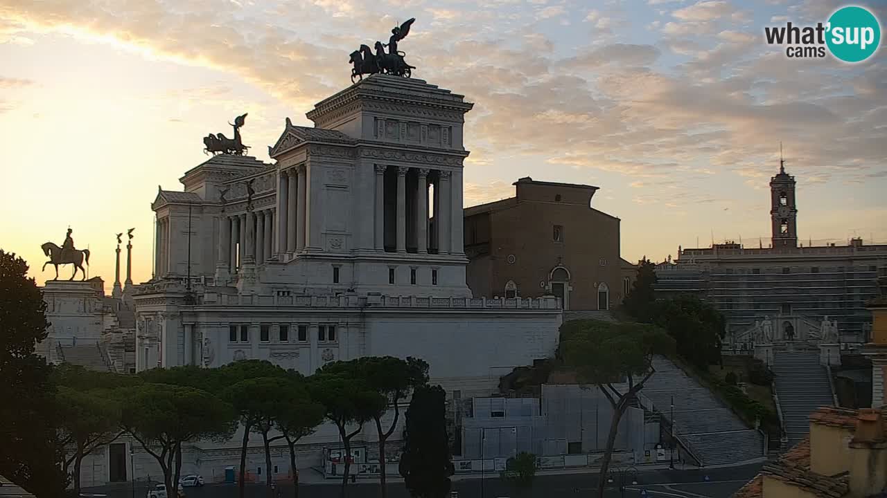 Rome Livecam – Vittoriano webcam – Altare della Patria