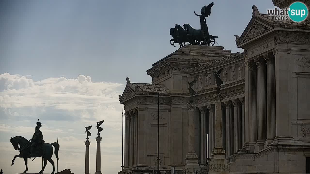 Roma Camera en vivo – Vittoriano webcam – Altare della Patria