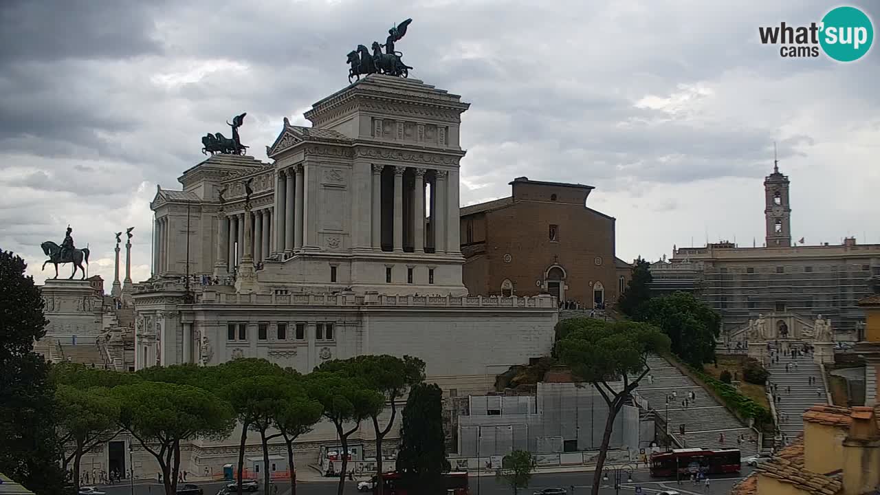 Roma Camera en vivo – Vittoriano webcam – Altare della Patria