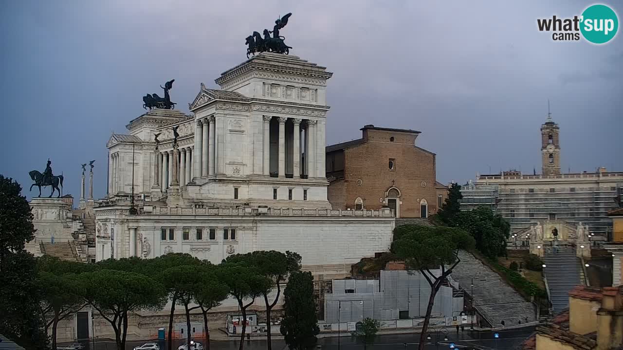 Rome Livecam – Vittoriano webcam – Altare della Patria