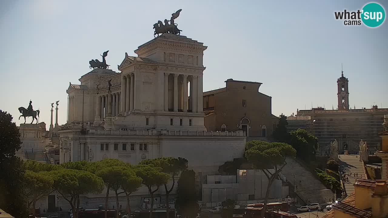 Rome Livecam – Vittoriano webcam – Autel de La Patrie