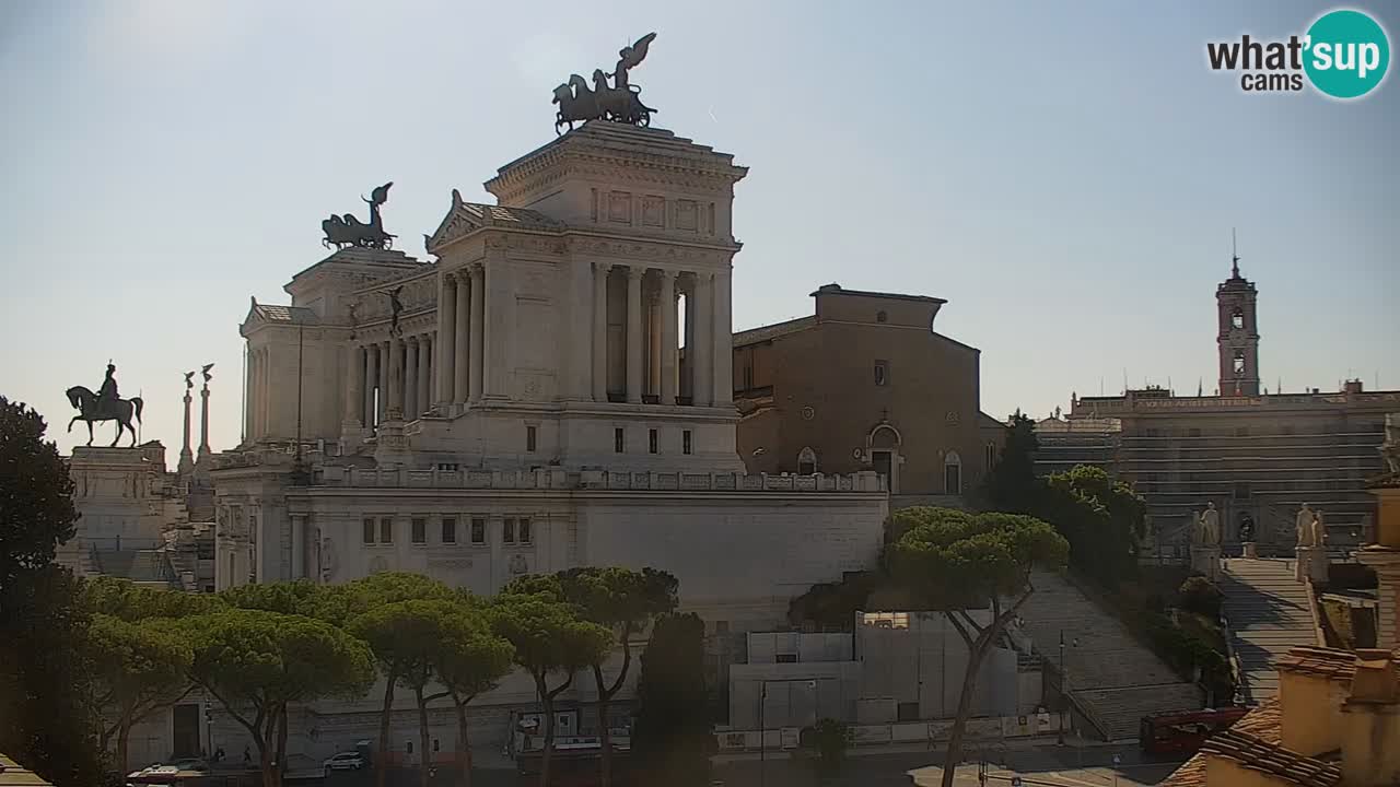 Rome Livecam – Vittoriano webcam – Autel de La Patrie